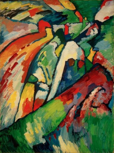 Improvisation 7 (Storm) by Wassily Kandinsky